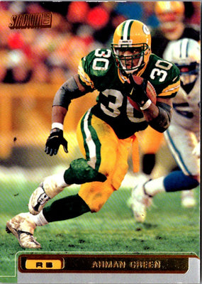 2001 Stadium Club Ahman Green #17