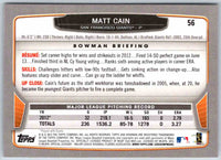 2013 Bowman Matt Cain #56