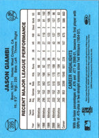 2002 Donruss Originals Aqueous Jason Giambi #395