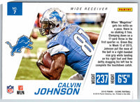 2016 Score Calvin Johnson #7