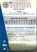 2017 Finest Jose Bautista