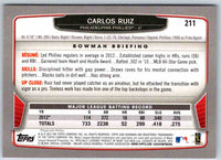 2014 Bowman Carlos Ruiz #211
