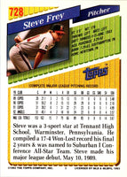 1993 Topps Gold Steve Frey #728