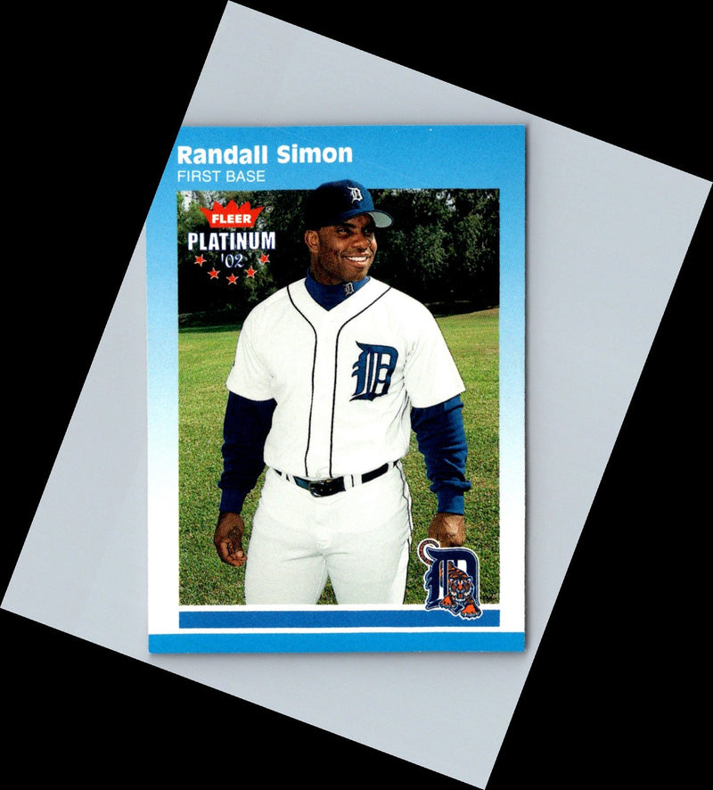 2002 Fleer Platinum Randall Simon