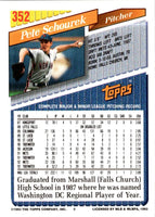 1993 Topps Gold Pete Schourek #352