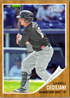 2011 Topps Heritage Minor League Darrell Ceciliani #81