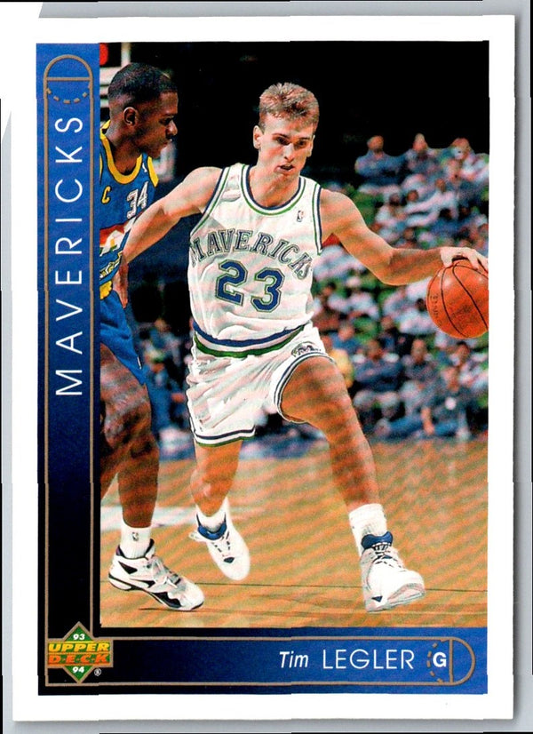 1993 Upper Deck Tim Legler #152 Rookie