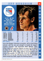 1993 Score Jeff Beukeboom #94