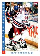 1993 Score Jeff Beukeboom