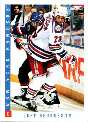 1993 Score Jeff Beukeboom #94