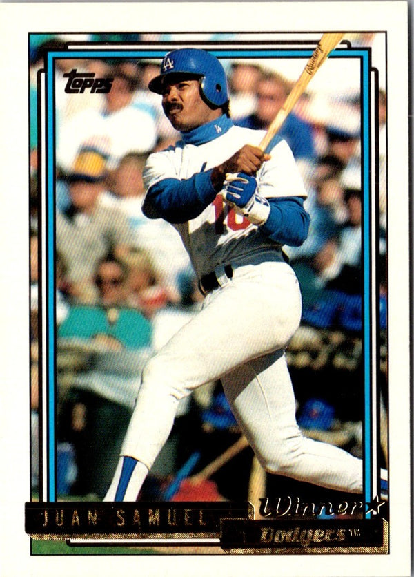 1992 Topps Juan Samuel #315