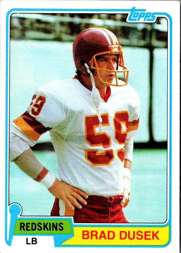 1981 Topps Brad Dusek #499