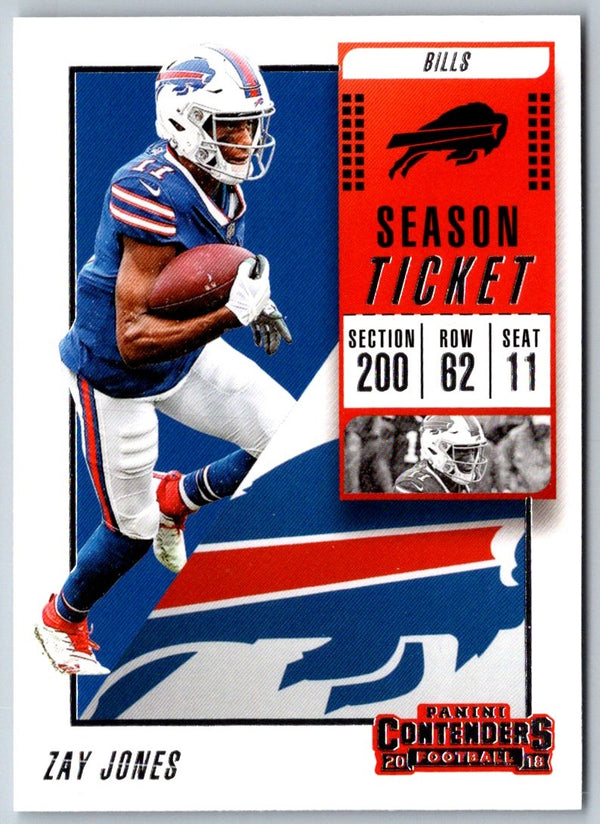 2018 Panini Contenders Zay Jones #87