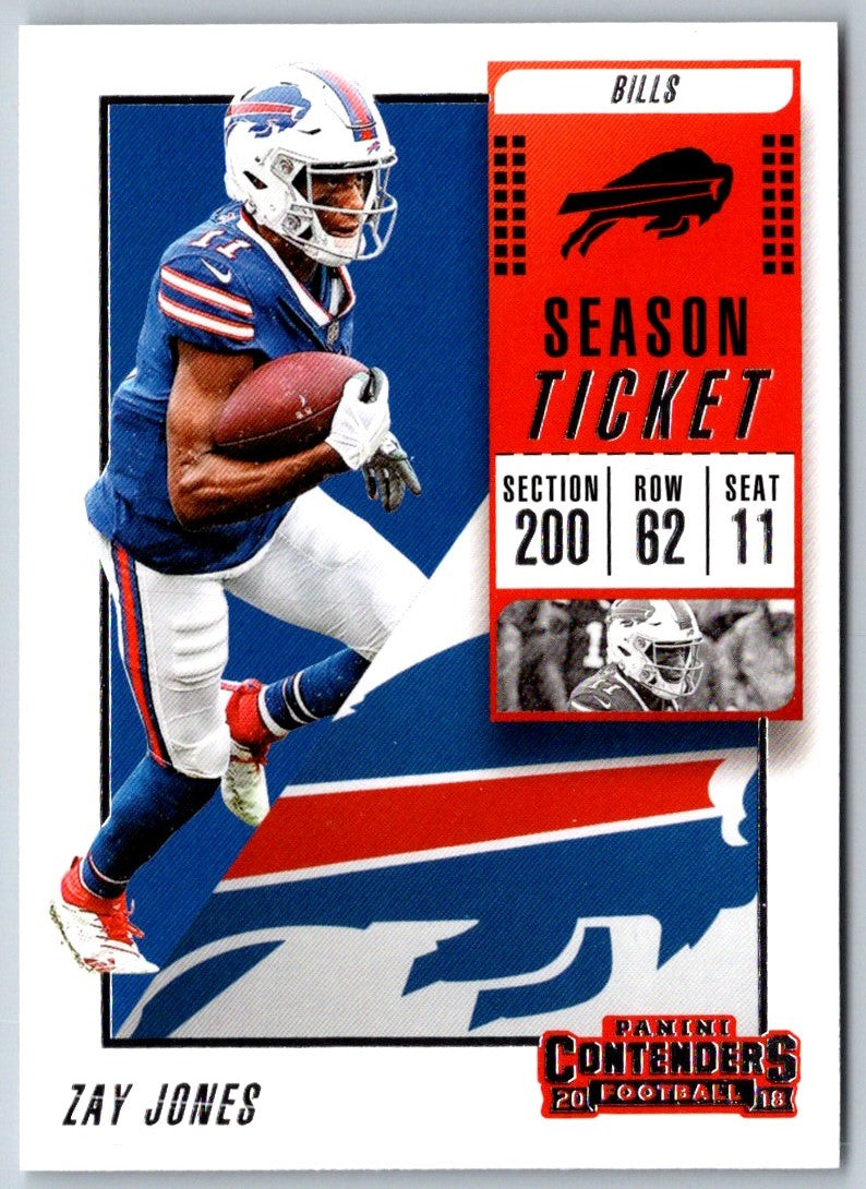 2018 Panini Contenders Zay Jones