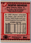 1990 Topps Morten Andersen