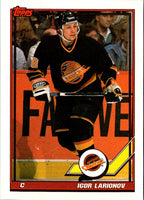 1991 Topps Igor Larionov #480
