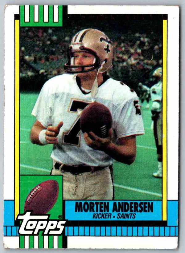 1990 Topps Morten Andersen #245