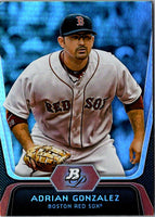 2012 Bowman Platinum Adrian Gonzalez #30