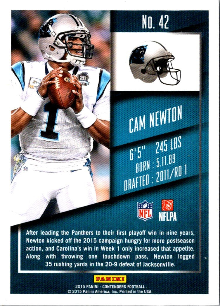 2016 Panini Cam Newton