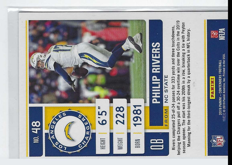 2018 Panini Philip Rivers