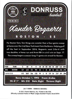 2017 Donruss Xander Bogaerts #60