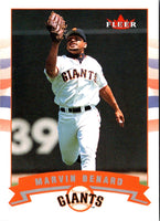 2002 Fleer Marvin Benard #370