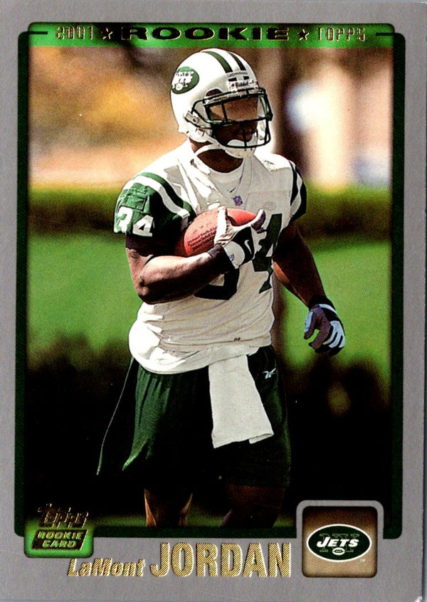 2001 Topps LaMont Jordan #374 Rookie