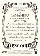 2016 Topps Gypsy Queen DJ LeMahieu