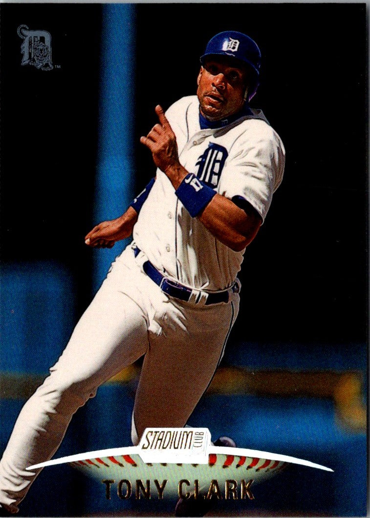 1999 Stadium Club First Day Issue Tony Clark