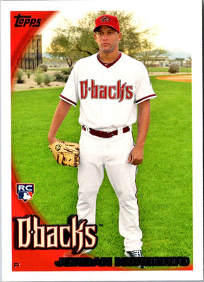 2010 Topps Jordan Norberto #335 Rookie