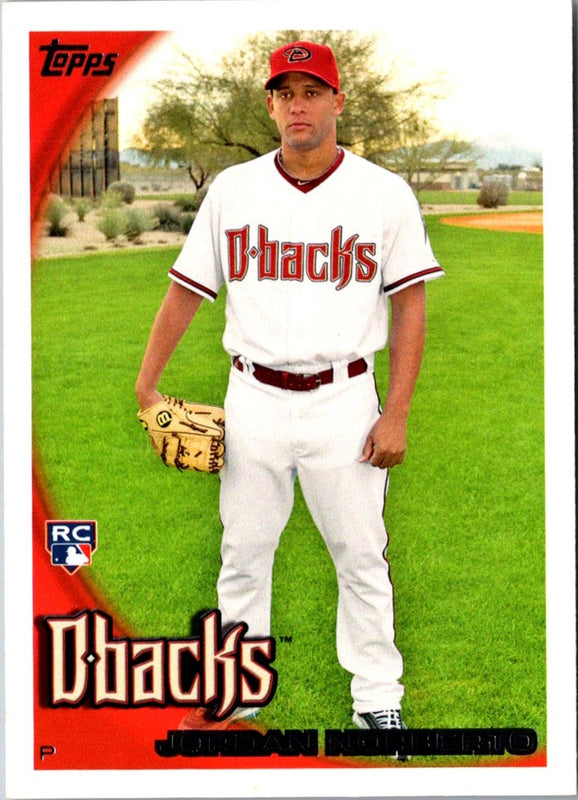 2010 Topps Jordan Norberto #335 Rookie