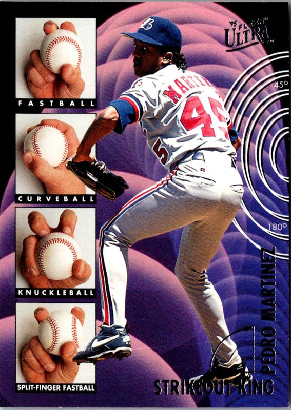 1995 Ultra Strikeout Kings Pedro Martinez #5