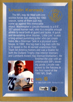 1993 Fleer Prospects Lincoln Kennedy #6