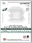 2003 Fleer Authentix Todd Pinkston