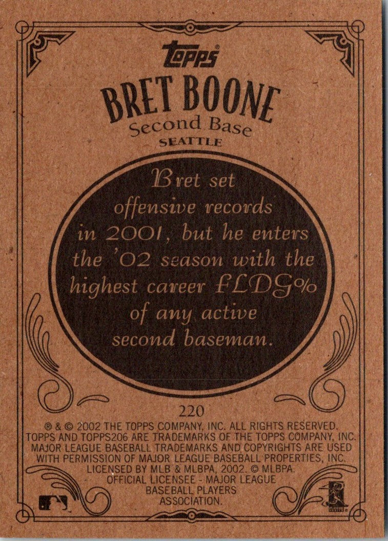 2002 Topps 206 Bret Boone