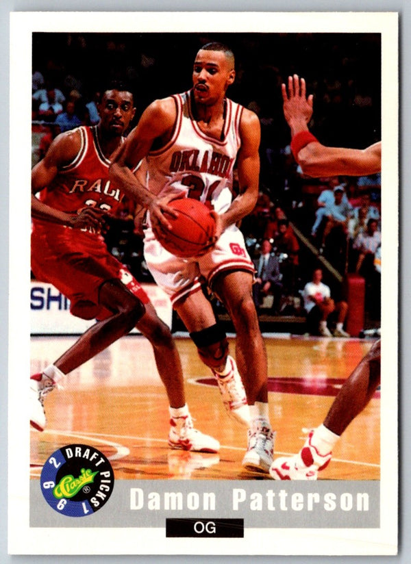 1992 Classic Draft Damon Patterson #18