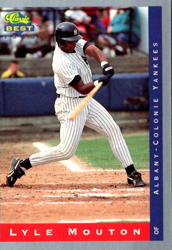 1993 Classic Best Lyle Mouton #81