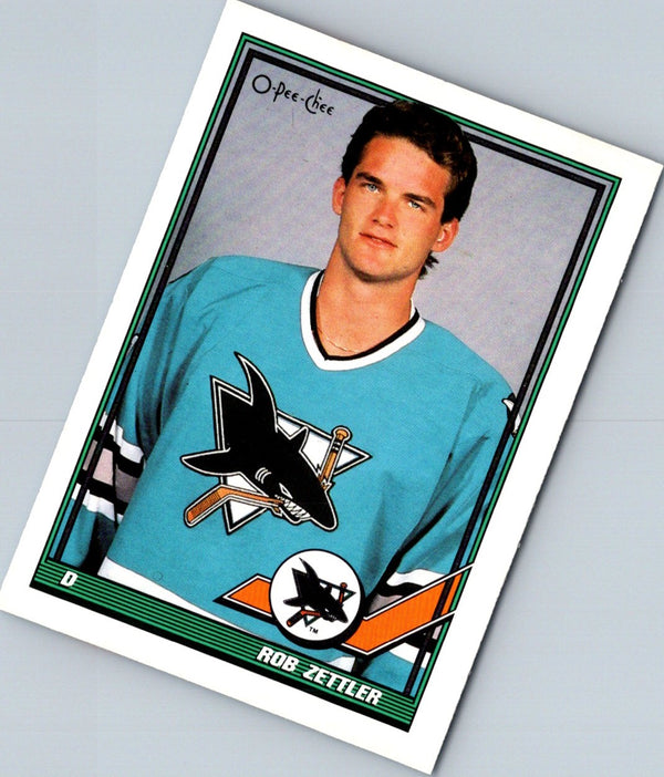 1991 O-Pee-Chee Rob Zettler #272