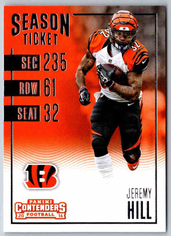 2016 Contenders Jeremy Hill #81