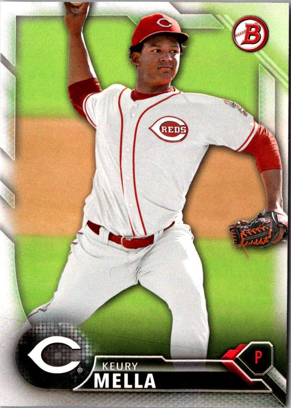 2016 Bowman Prospects Keury Mella #BP118