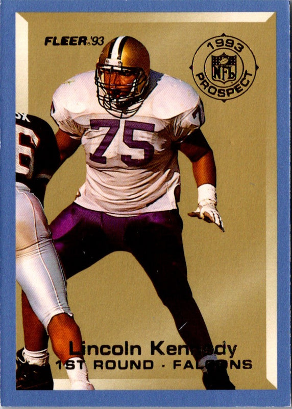 1993 Fleer Prospects Lincoln Kennedy #6