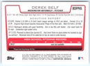 2012 Bowman Derek Self