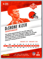 2017 Panini Prestige DeShone Kizer #223 Rookie