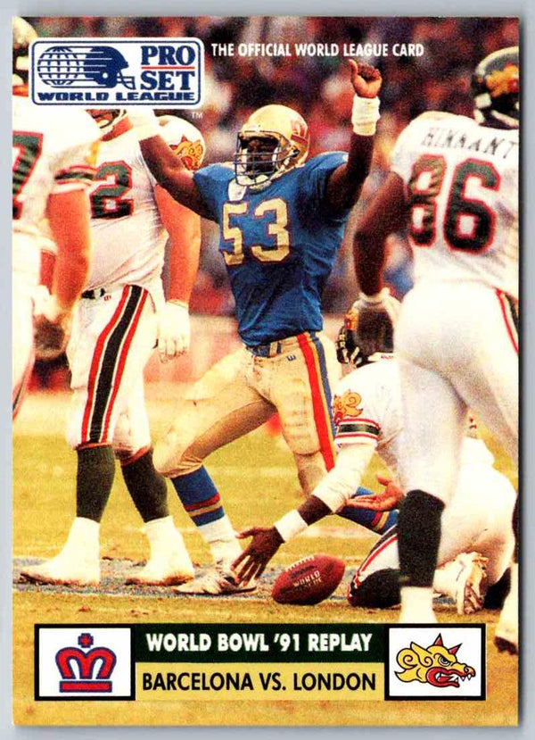 1991 Proset World League Marlon Brown #8