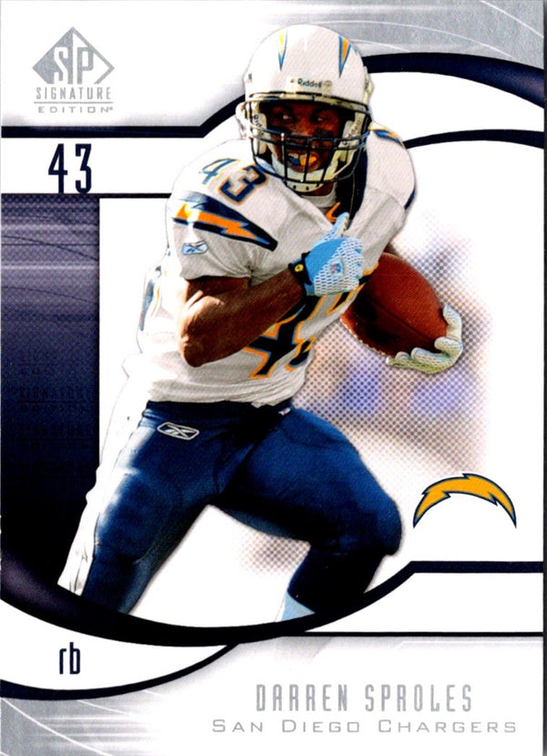 2009 SP Signature Darren Sproles #168