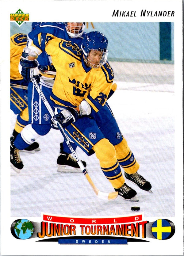 1992 Upper Deck Michael Nylander #236 Rookie