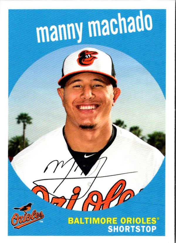 2018 Topps Archives 1959 Venezuelan Manny Machado #61