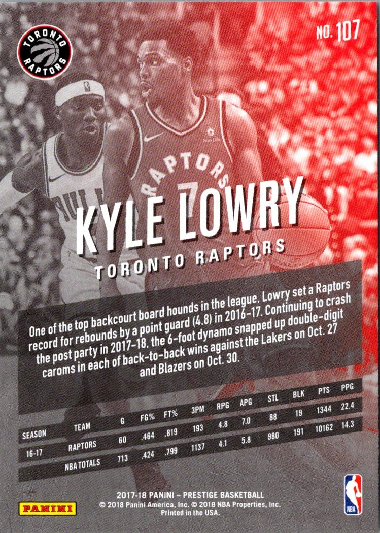 2018 Panini Kyle Lowry