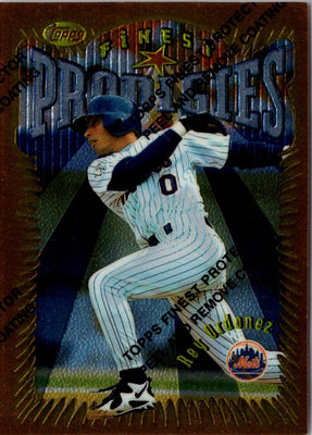 1996 Topps Tim Harkrider/Rey Ordonez/Neifi Perez/Enrique Wilson #427 Rookie