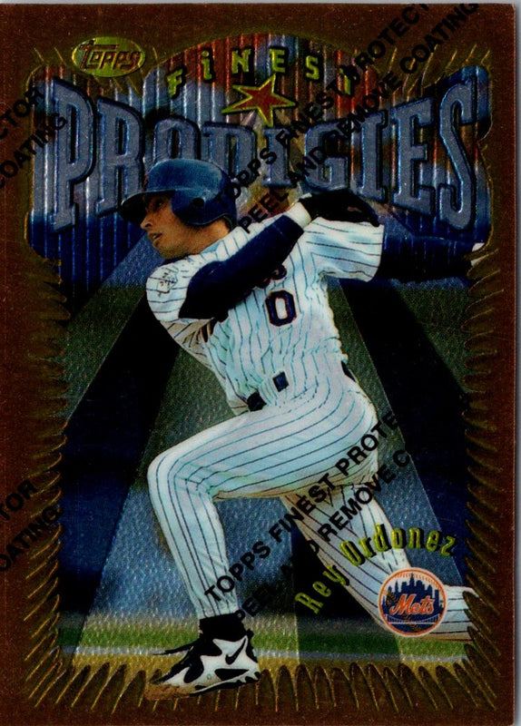 1996 Topps Tim Harkrider/Rey Ordonez/Neifi Perez/Enrique Wilson #427 Rookie